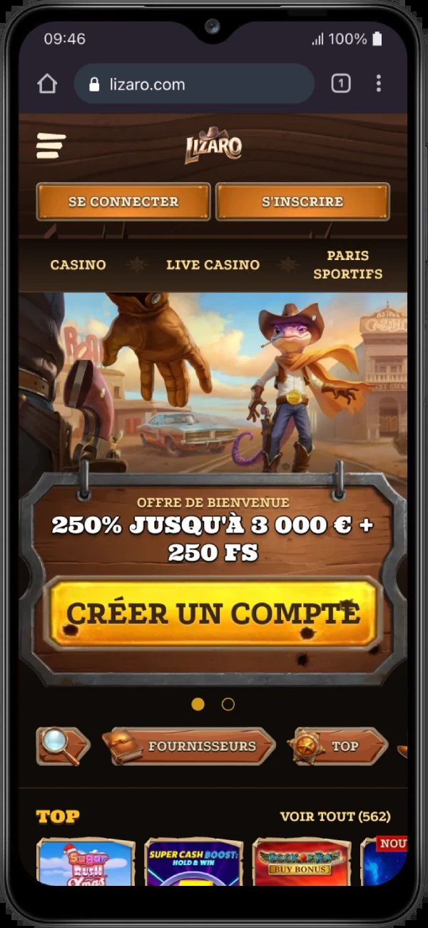 Lizaro online casino, lizaro casino app
