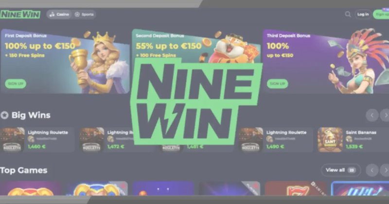 Image: Bold claim: NineWin Casino UK delivers a solid mix of bonuses and games, but Image: Bold claim: NineWin Casino UK delivers a solid mix of bonuses and games, but
